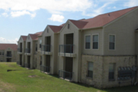 Side view of Maryhill Apartments.