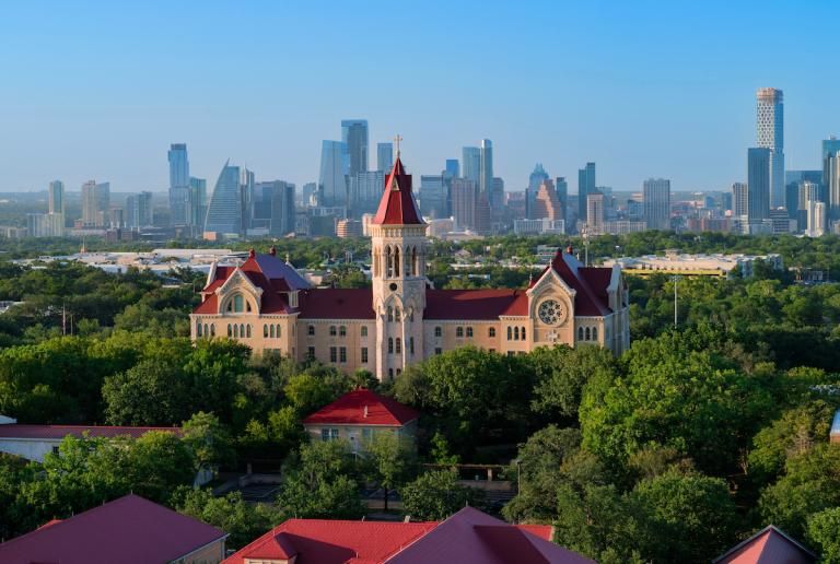 Campus photo of main building