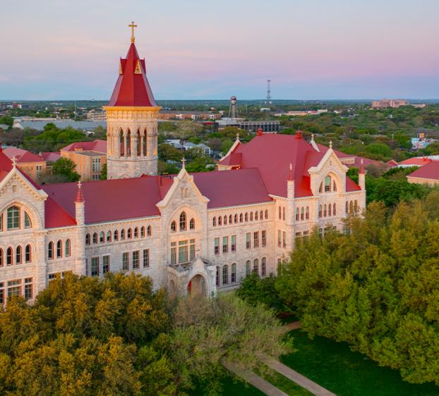 Main Building at St. Edward's University