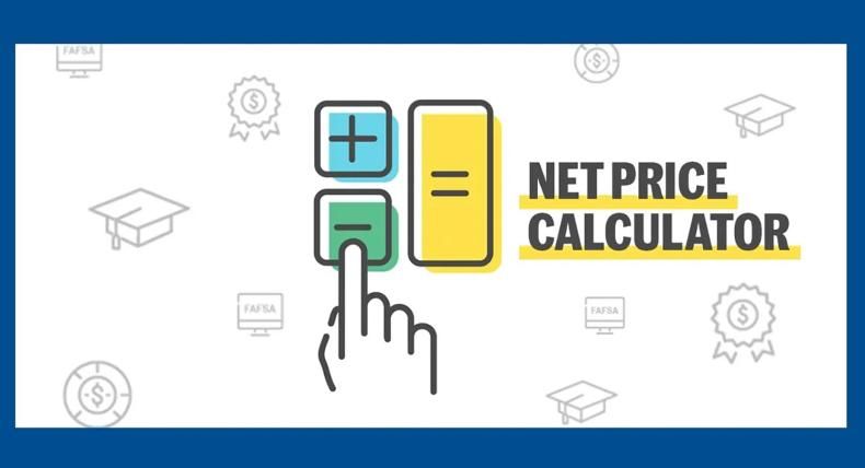 Net Price Calculator illustration.