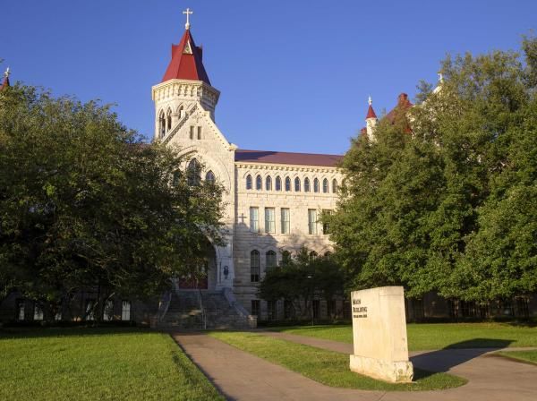 Main Building at sunrise.