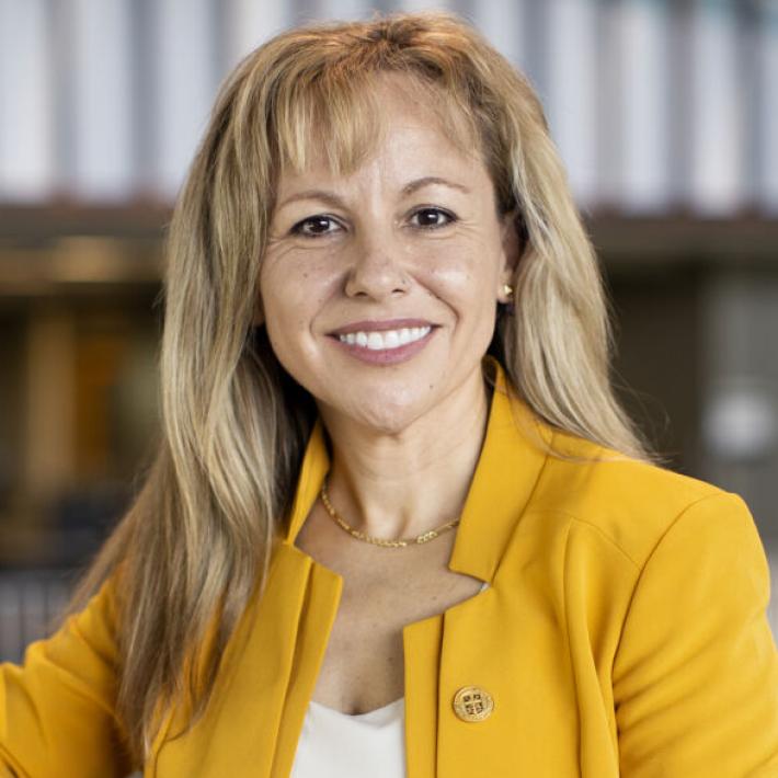 Portrait of Dr. Montserrat Fuentes, President of St. Edward's University